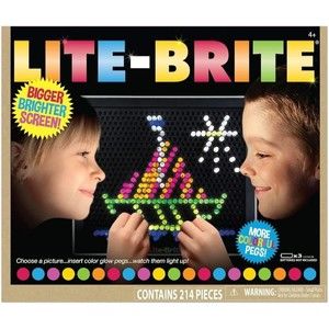 Lite Brite Bigger Brighter Screen 214 Piece Set NEW!!